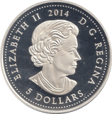 2014 SILVER PROOF 20 DOLLARS CANADA - SILVER WORLD COINS - Cambridgeshire Coins