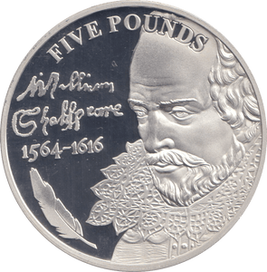 2014 SILVER PROOF £5 BAILIWICK OF JERSEY - SILVER WORLD COINS - Cambridgeshire Coins