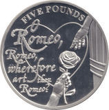 2014 SILVER PROOF £5 BAILIWICK OF JERSEY - SILVER WORLD COINS - Cambridgeshire Coins