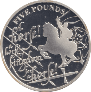 2014 SILVER PROOF £5 BAILIWICK OF JERSEY - SILVER WORLD COINS - Cambridgeshire Coins