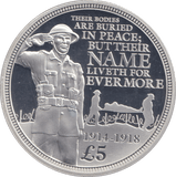 2014 SILVER PROOF £5 BAILIWICK OF JERSEY - SILVER WORLD COINS - Cambridgeshire Coins