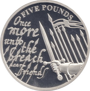 2014 SILVER PROOF £5 BAILIWICK OF JERSEY - SILVER WORLD COINS - Cambridgeshire Coins