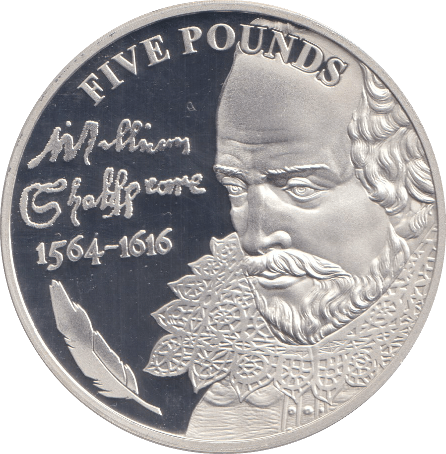 2014 SILVER PROOF £5 BAILIWICK OF JERSEY - SILVER WORLD COINS - Cambridgeshire Coins