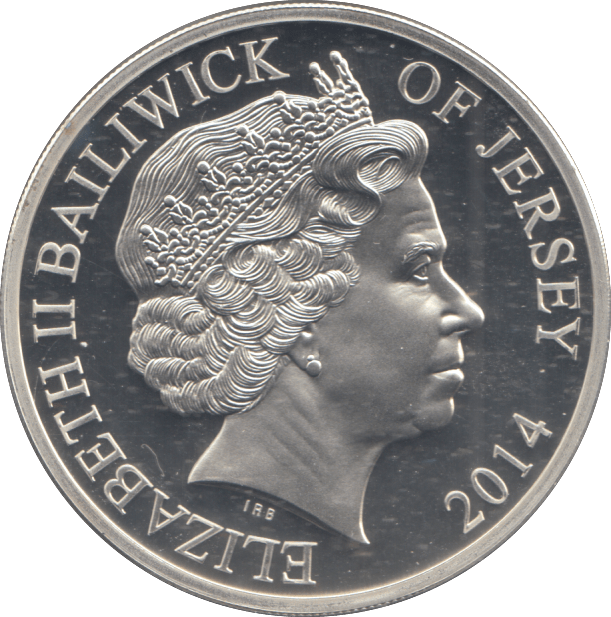 2014 SILVER PROOF 5 POUNDS 70TH ANNIVERSARY OF D DAY - £5 Silver Proof - Cambridgeshire Coins