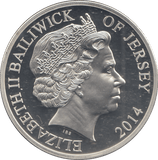 2014 SILVER PROOF 5 POUNDS 70TH ANNIVERSARY OF D DAY - £5 Silver Proof - Cambridgeshire Coins