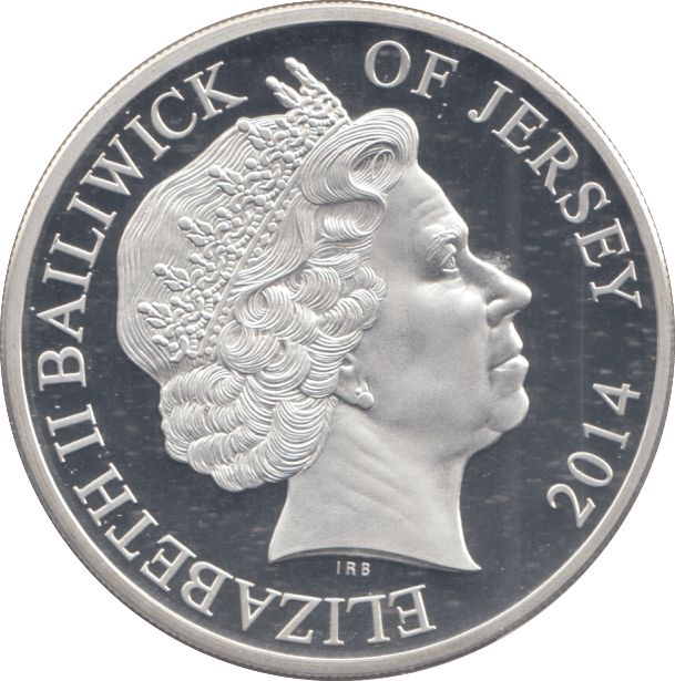 2014 SILVER PROOF 5 POUNDS - £5 Silver Proof - Cambridgeshire Coins