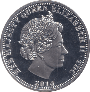 2014 SILVER PROOF HRH PRINCE GEORGE OF CAMBRIDGE FIVE POUND - £5 Silver Proof - Cambridgeshire Coins