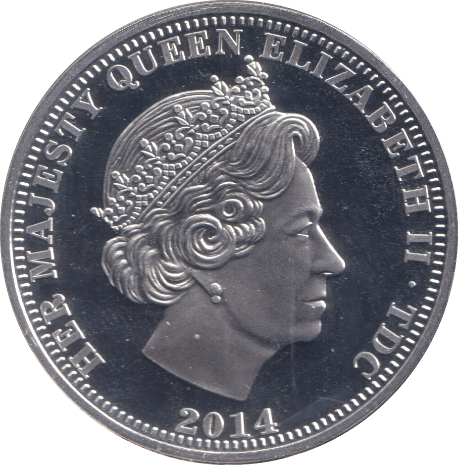 2014 SILVER PROOF HRH PRINCE GEORGE OF CAMBRIDGE FIVE POUND - £5 Silver Proof - Cambridgeshire Coins