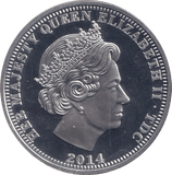 2014 SILVER PROOF HRH PRINCE GEORGE OF CAMBRIDGE FIVE POUND - £5 Silver Proof - Cambridgeshire Coins