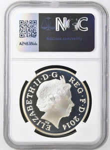 2014 SILVER PROOF PORTRAIT OF BIG BEN ( NGC ) PF 69 ULTRA CAMEO - NGC SILVER COINS - Cambridgeshire Coins