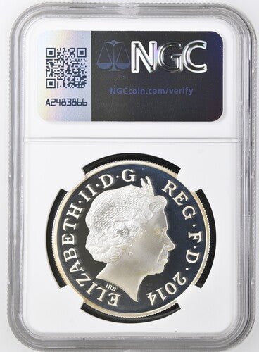 2014 SILVER PROOF PORTRAIT OF BIG BEN ( NGC ) PF 69 ULTRA CAMEO - NGC SILVER COINS - Cambridgeshire Coins