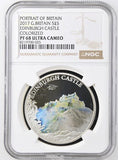 2014 SILVER PROOF PORTRAIT OF EDINBURGH CASTLE ( NGC ) PF 68 ULTRA CAMEO - NGC SILVER COINS - Cambridgeshire Coins