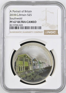 2014 SILVER PROOF PORTRAIT OF SOUTHWOLD ( NGC ) PF67 ULTRA CAMEO - NGC SILVER COINS - Cambridgeshire Coins