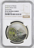 2014 SILVER PROOF PORTRAIT OF SOUTHWOLD ( NGC ) PF67 ULTRA CAMEO - NGC SILVER COINS - Cambridgeshire Coins