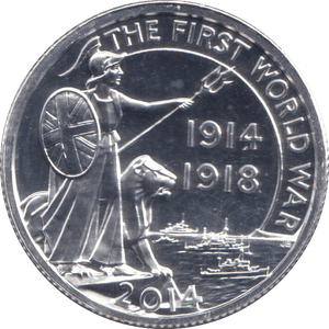 2014 SILVER TWENTY POUNDS BU - SILVER WORLD COINS - Cambridgeshire Coins