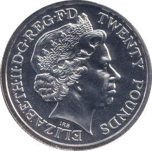 2014 SILVER TWENTY POUNDS BU - SILVER WORLD COINS - Cambridgeshire Coins