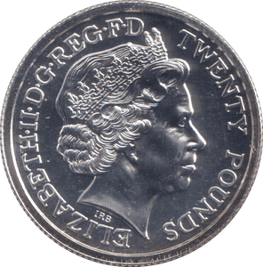 2014 SILVER TWENTY POUNDS - SILVER WORLD COINS - Cambridgeshire Coins