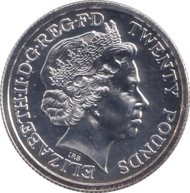 2014 SILVER TWENTY POUNDS - SILVER WORLD COINS - Cambridgeshire Coins