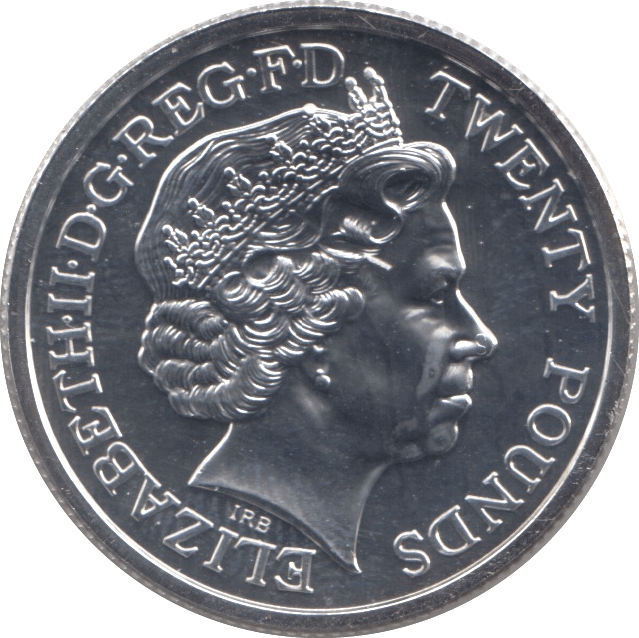 2014 TWENTY POUNDS SILVER COIN FIRST WORLD WAR - Silver Proof - Cambridgeshire Coins