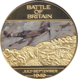 2014 WWII 75TH ANNIVERSARY MEDALLION BATTLE OF BRITAIN - WORLD COINS - Cambridgeshire Coins