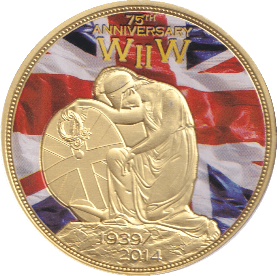 2014 WWII 75TH ANNIVERSARY MEDALLION BATTLE OF STALINGRAD - WORLD COINS - Cambridgeshire Coins