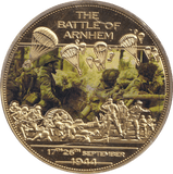 2014 WWII 75TH ANNIVERSARY MEDALLION THE BATTLE OF ARNHEM - WORLD COINS - Cambridgeshire Coins