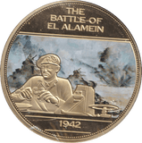 2014 WWII 75TH ANNIVERSARY MEDALLION THE BATTLE OF EL ALAMEIN - WORLD COINS - Cambridgeshire Coins