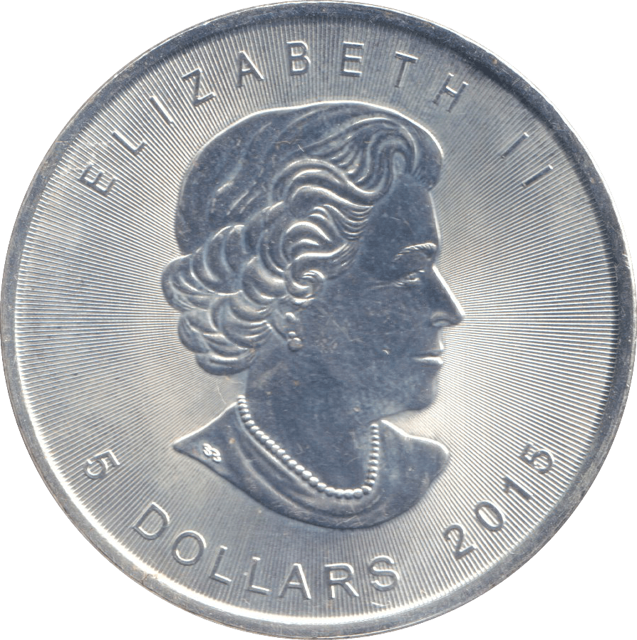 2015 1 OZ .999 SILVER CANADA FIVE DOLLAR - SILVER WORLD COINS - Cambridgeshire Coins