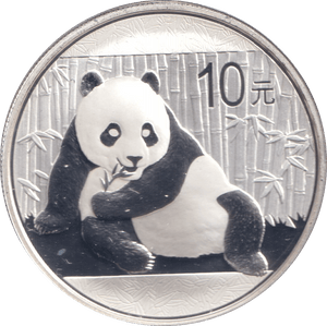 2015 1 OZ SILVER 10 YUAN CHINA - WORLD COINS - Cambridgeshire Coins