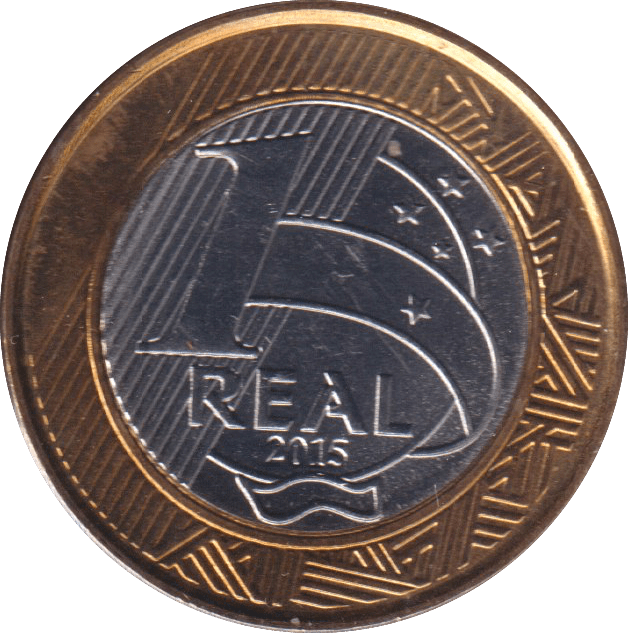 2015 1 REAL PARALYMPIC RUNNERS BRAZIL - WORLD COINS - Cambridgeshire Coins
