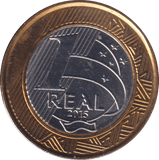 2015 1 REAL PARALYMPIC RUNNERS BRAZIL - WORLD COINS - Cambridgeshire Coins