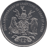 2015 2 POUND 30TH ANNIVERSARY OF GRANTING OF COAT OF ARMS ( BU ) - WORLD COINS - Cambridgeshire Coins