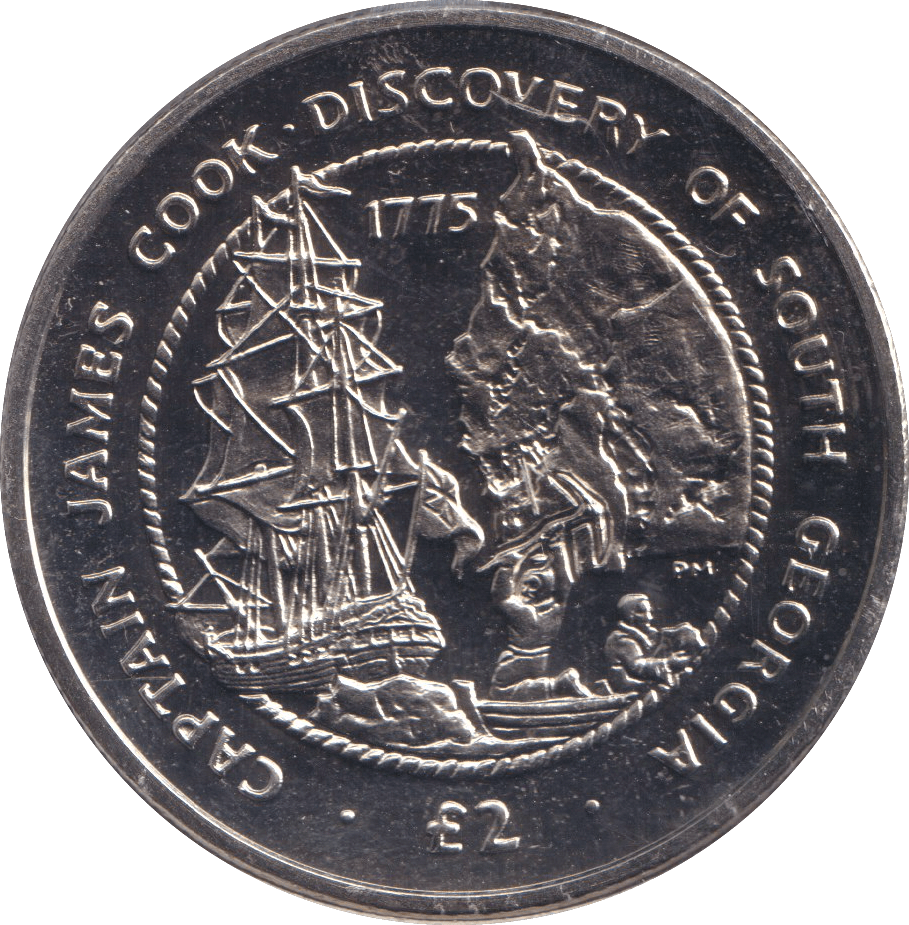 2015 2 POUND JAMES COOK ( BU ) - WORLD COINS - Cambridgeshire Coins