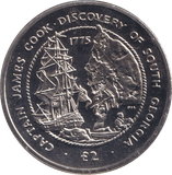 2015 2 POUND JAMES COOK ( BU ) - WORLD COINS - Cambridgeshire Coins