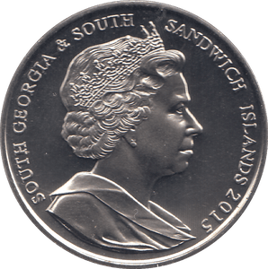 2015 2 POUND QUEEN ELIZABETH II COMMEMORATIVE COIN ( BU ) - WORLD COINS - Cambridgeshire Coins