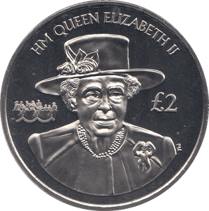 2015 2 POUND QUEEN ELIZABETH II COMMEMORATIVE COIN ( BU ) - WORLD COINS - Cambridgeshire Coins