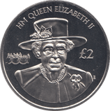 2015 2 POUND QUEEN ELIZABETH II COMMEMORATIVE COIN ( BU ) - WORLD COINS - Cambridgeshire Coins