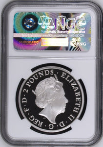 2015 £2 SILVER BRITANNIA ( NGC ) PF 69 ULTRA CAMEO - NGC SILVER COINS - Cambridgeshire Coins