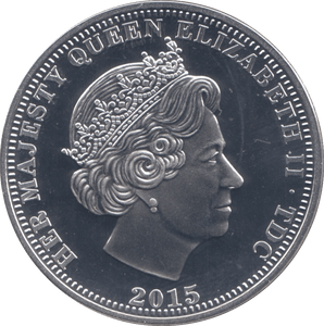 2015 £5 COMMEMORATIVE COIN QUEEN ELIZABETH II - WORLD COINS - Cambridgeshire Coins