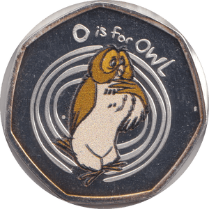 2015 50 PENCE OWL DISNEY - WORLD COINS - Cambridgeshire Coins