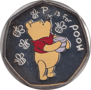 2015 50 PENCE POOH DISNEY - WORLD COINS - Cambridgeshire Coins