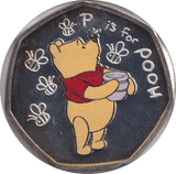 2015 50 PENCE POOH DISNEY - WORLD COINS - Cambridgeshire Coins