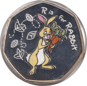 2015 50 PENCE RABBIT DISNEY - WORLD COINS - Cambridgeshire Coins