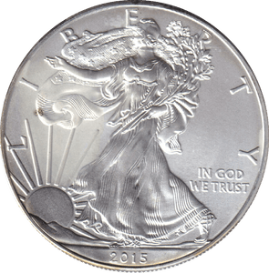 2015 AMERICAN EAGLE SILVER LIBERTY DOLLAR 1 OZ FINE SILVER USA - SILVER WORLD COINS - Cambridgeshire Coins