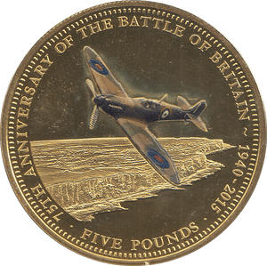 2015 BATTLE OF BRITAIN 75TH ANNIVERSARY ( BU ) - SILVER WORLD COINS - Cambridgeshire Coins