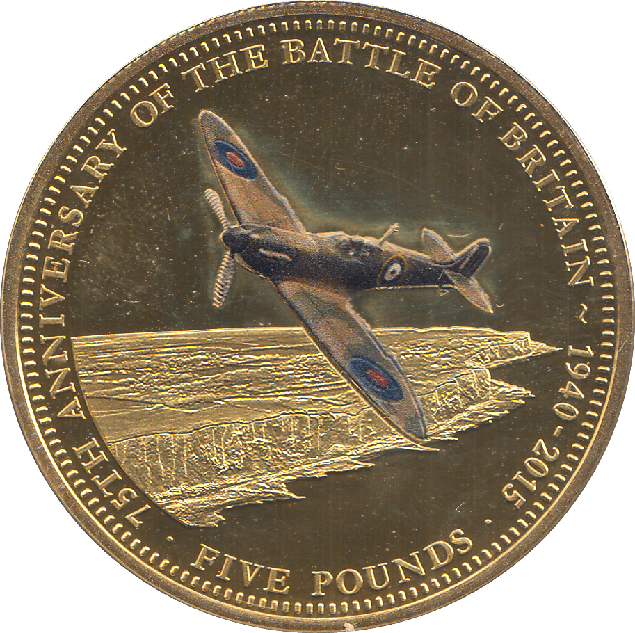 2015 BATTLE OF BRITAIN 75TH ANNIVERSARY ( BU ) - SILVER WORLD COINS - Cambridgeshire Coins