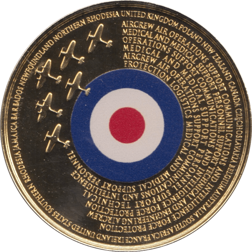 2015 BATTLE OF BRITAIN 75TH ANNIVERSARY - WORLD COINS - Cambridgeshire Coins