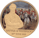 2015 BATTLE OF WATERLOO MEDALLION F182 - MEDALS & MEDALLIONS - Cambridgeshire Coins