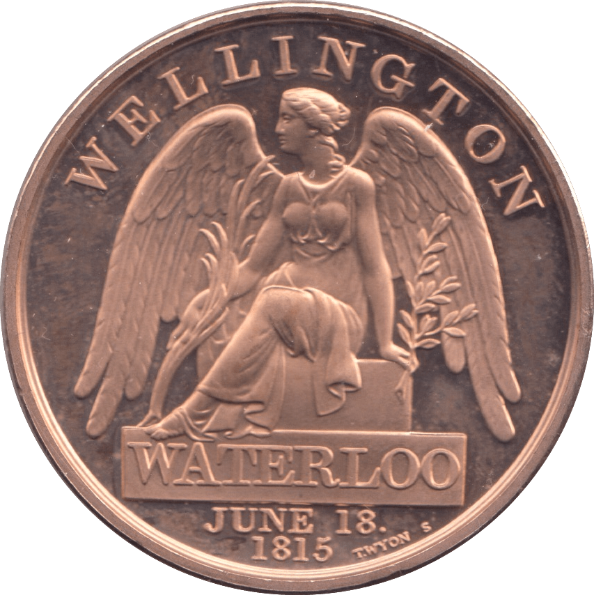 2015 BATTLE OF WATERLOO MEDALLION F197 - MEDALS & MEDALLIONS - Cambridgeshire Coins