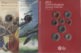 2015 BRILLIANT UNCIRCULATED ANNUAL COIN YEAR SET - Brilliant Uncirculated Year Sets - Cambridgeshire Coins